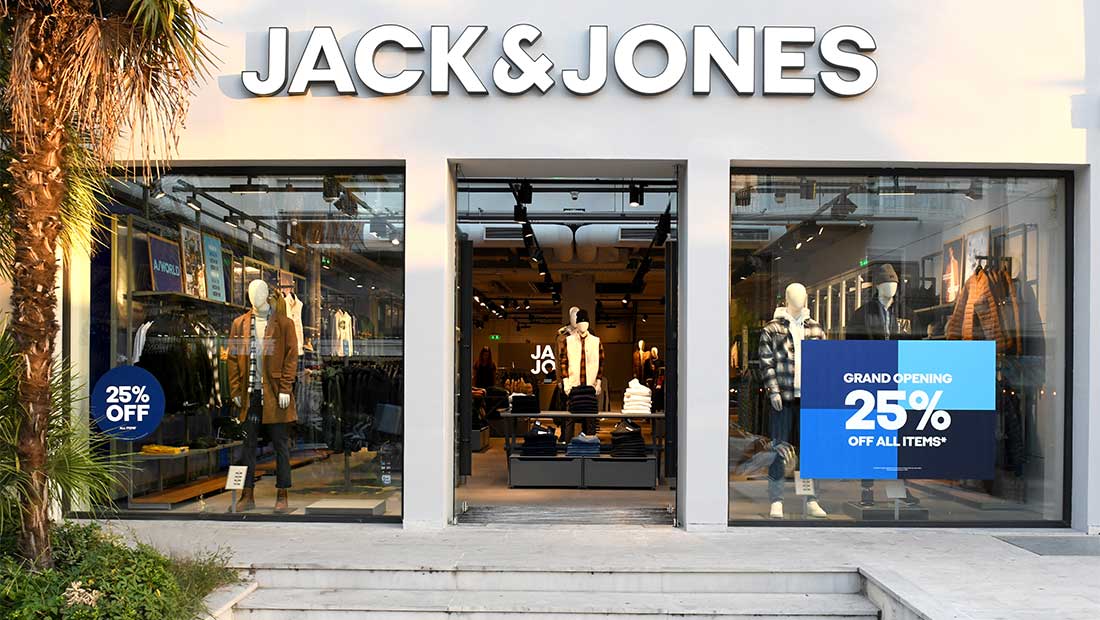 Δύο νέα καταστήματα Jack&Jones από την FF Group, σε Χαλάνδρι και Ν. Ερυθραία
