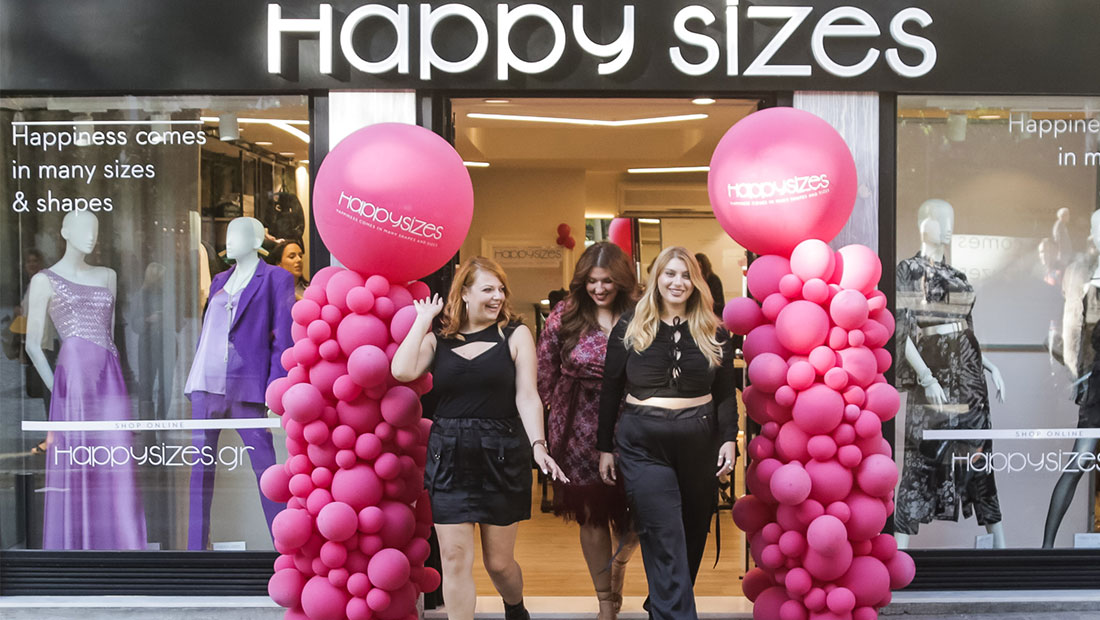 Εγκαίνια για το πρώτο κατάστημα Happy Sizes στην Αθήνα
