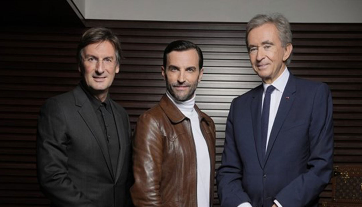 O oίκος Louis Vuitton επεκτείνει το συμβόλαιο του Nicolas Ghesquire