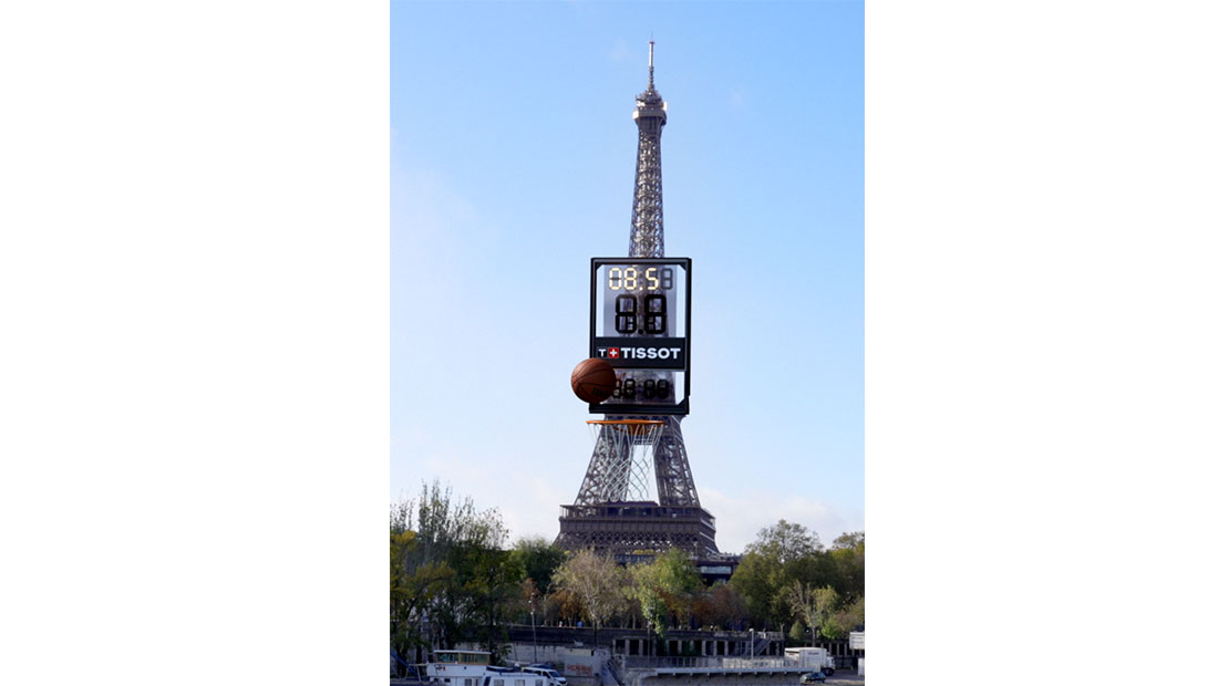H Tissot γιόρτασε το NBA Paris Game 2024